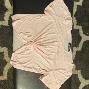 light pink shirt